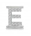 Charm Letter E Component for Eleonora Giordani Bracelet - in Silver 925 - 0