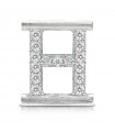 Charm Letter H Component for Eleonora Giordani Bracelet - in Silver 925 - 0