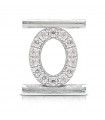 Charm Letter O Component for Eleonora Giordani Bracelet - in Silver 925 - 0