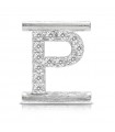 Charm Letter P Component for Eleonora Giordani Bracelet - in Silver 925 - 0