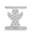 Charm Angel Symbol Component for Eleonora Giordani Bracelet - in Silver 925 - 0