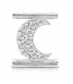 Charm Simbolo Luna Componente per Bracciale Eleonora Giordani - in Argento 925%