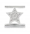 Charm Star Symbol Component for Eleonora Giordani Bracelet - in Silver 925 - 0