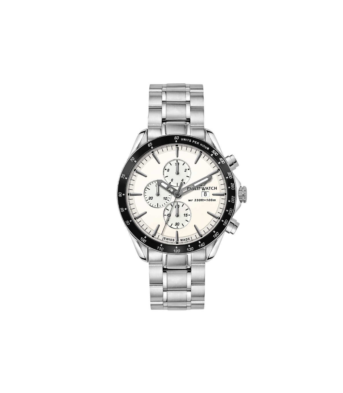 Philip Watch Man's Watch - Blaze Chronograph 44mm White - 0