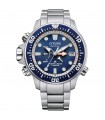 Orologio Citizen Uomo - Promaster Aqualand Eco Drive Super Titanio 46mm Blu