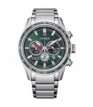 Citizen Men's Watch - Super Titanium Eco Drive Chrono 42mm Green - 0