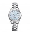 Citizen Woman's Watch - Super Titanium Eco Drive 30mm Mother of Pearl with Diamonds - 0