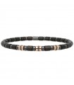 Roberto Demeglio Bracelet - Pure in Carbon and Polished Ceramic with Black Diamonds - 0