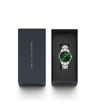 Daniel Wellington Men's Watch - Iconic Link Emerald 40mm Green - 0