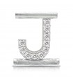 Charm Lettera J Componente per Bracciale Eleonora Giordani - in Argento 925%