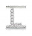 Charm Letter L Component for Eleonora Giordani Bracelet - in Silver 925 - 0