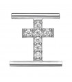 Charm Rood Symbol Component for Eleonora Giordani Bracelet - in Silver 925 - 0