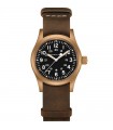 Hamilton Men's Watch - Khaki Field Mechanical Bronze 38mm Black - 0