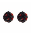 Rajola Tresor Earrings with Red Coral for Women - 0