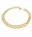 Unoaerre Woman's Necklace - Golden Bronze Crossbar Chain 43 cm - 0
