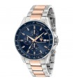 Maserati Men's Watch - Sfida Chronograph 44mm Blue Rose Gold - 0