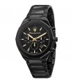 Maserati Men's Watch - Chronograph Stile 45mm Black - 0