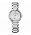 Citizen Woman's Watch - Lady Eco-Drive 28mm Mother of Pearl with Natural Diamond - 0