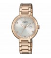 Vagary Woman's Watch - Flair Time and Date 32mm Silver Rose Gold with Crystals - 0