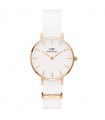 Daniel Wellington Classic Petite Dover White 28mm Watch for Women - 0