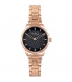 Breil Woman's Watch - Lucille Only Time 32mm Rose Gold Black Glitter - 0