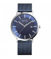 Bering Men's Watch - Solar Time and Date 39mm Blue - 0