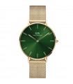 Daniel Wellington Unisex Watch - Petite Emerald 36mm Gold Green - 0