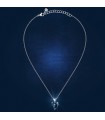 Chiara Ferragni Woman's Necklace - Diamond Heart Silver with Blue Heart - 0