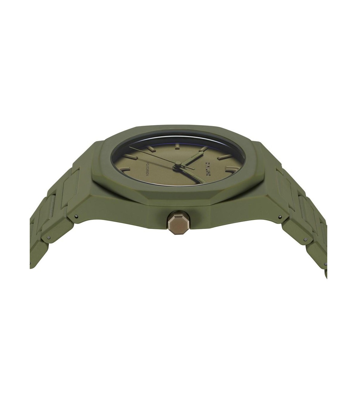 Orologio D1 Milano - Polycarbon Military Green 40,5mm Verde - PCBJ22