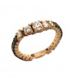 Davite & Delucchi Veretta Ring with Diamonds for Woman - 0