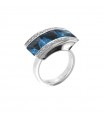 Giorgio Visconti Woman's ring with Topaz and Diamonds - 0