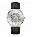 Bulova Men's Watch - Clipper Mechanical Automatic 42mm Silver Skeleton - 0