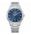 Orologio Citizen Uomo - Classic Eco-Drive Tempo e Data 40mm Blu