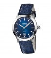 Orologio Eberhard Uomo - Aiglon Grande Taille Meccanico Automatico 41mm Blu