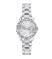 Breil Woman's Watch - Shimmery 32mm Silver Time and Date with White Crystals - 0