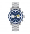 Orologio Breil Uomo - Zone Dual Time 42mm Blu