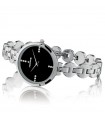 Hoops Woman's Watch - Chain Only Time 30mm Black - 0