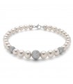 Bracciale Miluna Donna - con Perle e Boule Diamantate