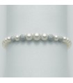 Miluna Woman's Bracelet - with Pearls and Diamond Boule - 0