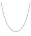 Bronzallure Woman Necklace - Altissima Tennis with White Zircons 45.5 cm - 0