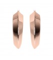 Bronzallure Woman's Earrings - Purezza with Asymmetrical Circle - 0