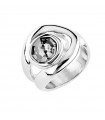 Uno De 50 Woman's Ring - My Way with Gray Swarovski Crystal - 0