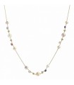 Marco Bicego Woman's Necklace - Paradise in 18K Yellow Gold with Pearls and Rhodolites - 0