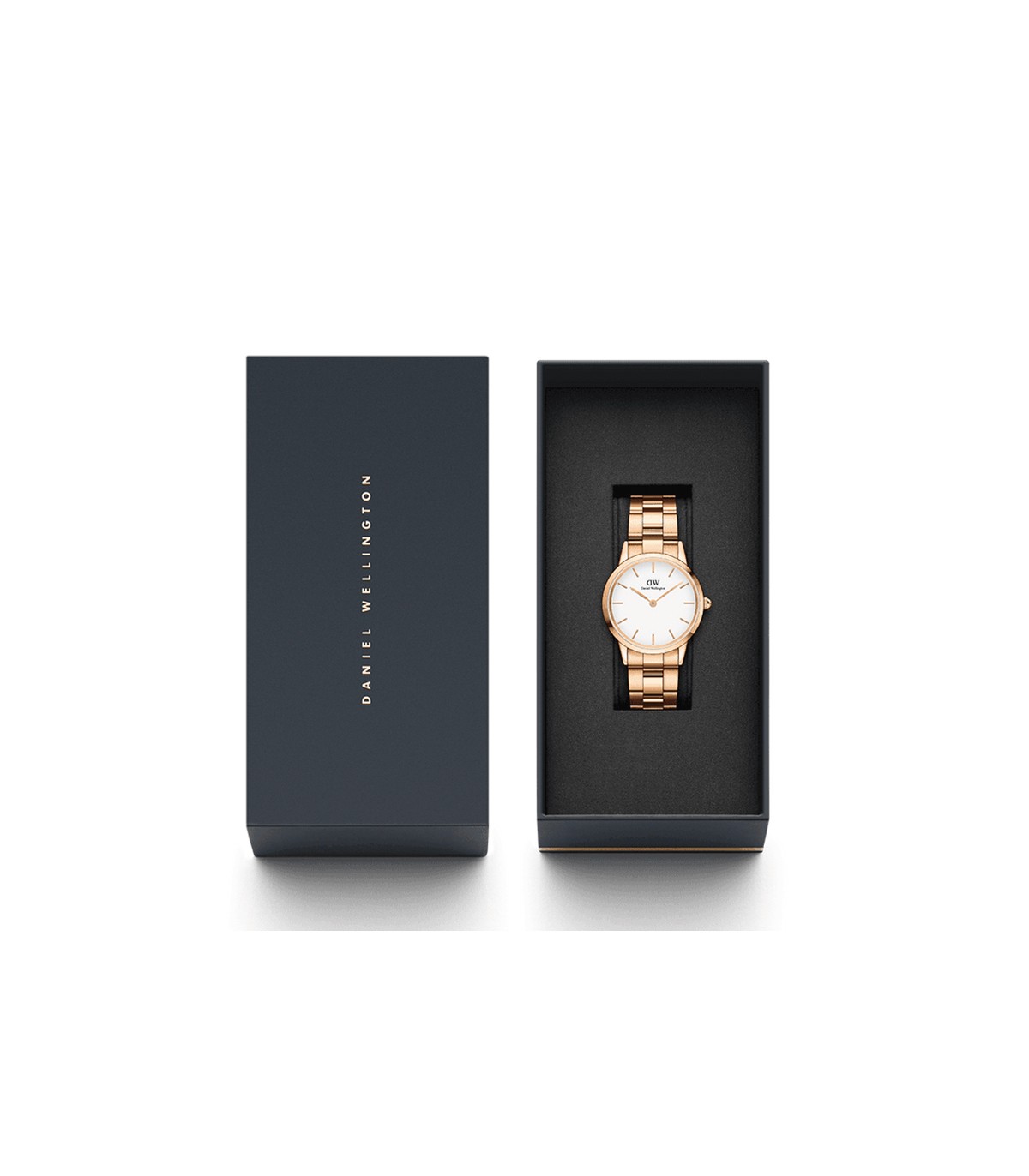 Daniel Wellington Iconic Link Rose Gold 32mm Unisex Watch - 0