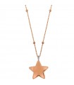 Rue Des Mille Necklace - Go Big Electroformed Star Rose Gold - 0