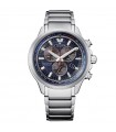 Citizen Men's Watch - Super Titanium Chrono 42mm Blue - 0