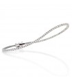 Crieri Woman's Tennis Bracelet - Icon in 18K White Gold with White Diamonds 0.30 ct - 0