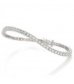 Tennis Bracelet Crieri Woman - Musa in 18K White Gold with White Diamonds 0.48 ct - 0