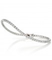 Tennis Bracelet Crieri Woman - Victoria in 18K White Gold with White Diamonds 0.62 ct - 0