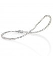 Tennis Woman's Bracelet Crieri - Classic in 18K White Gold with White Diamonds 0.70 ct - 0